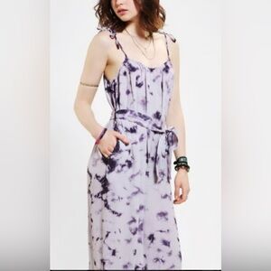 Urban Outfitters purple tie dye jumpsuit